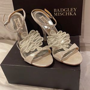 Badgley Mischka Xander Simlet High Heel Sandal
